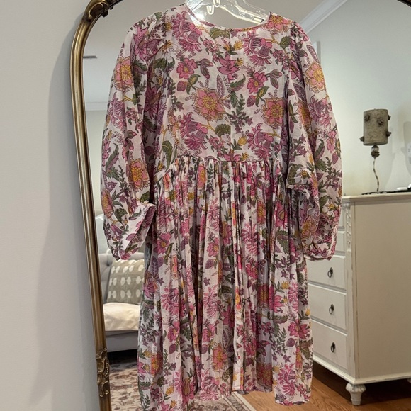 Daughters of India Kyra mini dress- in fuchsia bloom - Picture 7 of 7